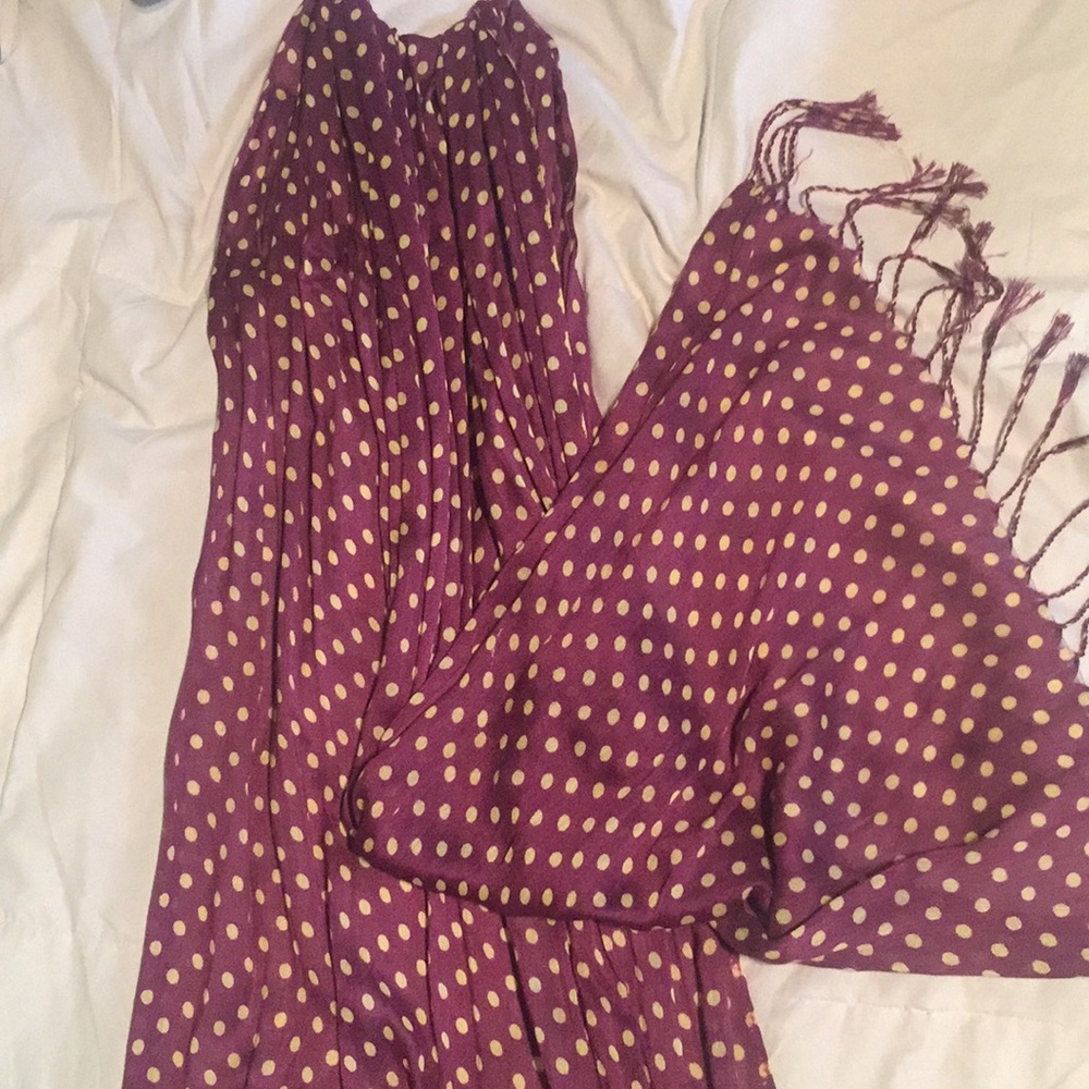 Purple Summertime Scarf